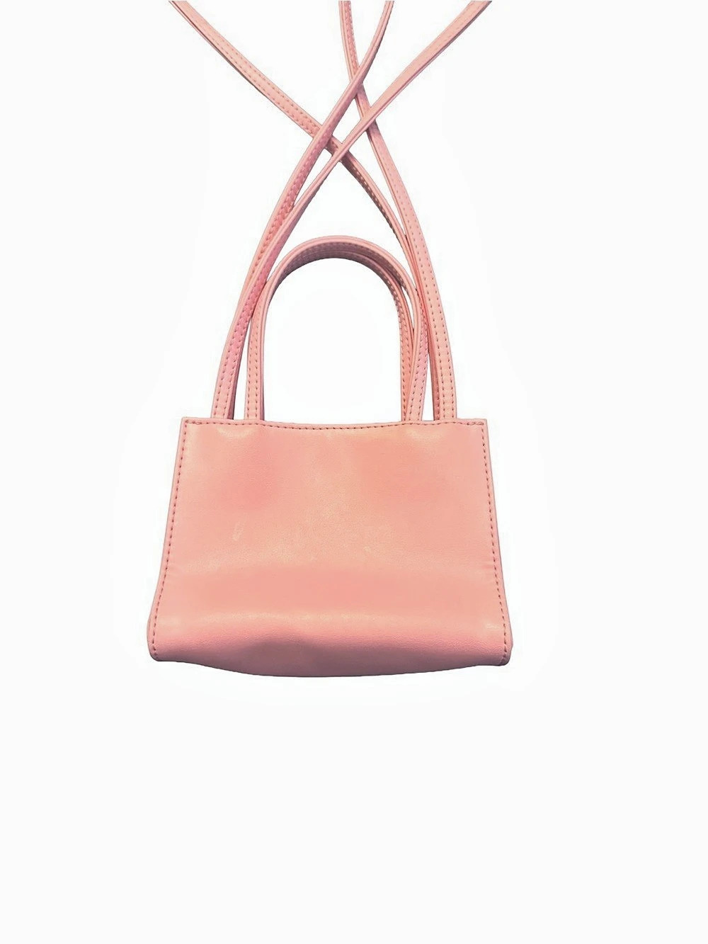 Telfar Small Shopping Bag Pink Crossbody Bag